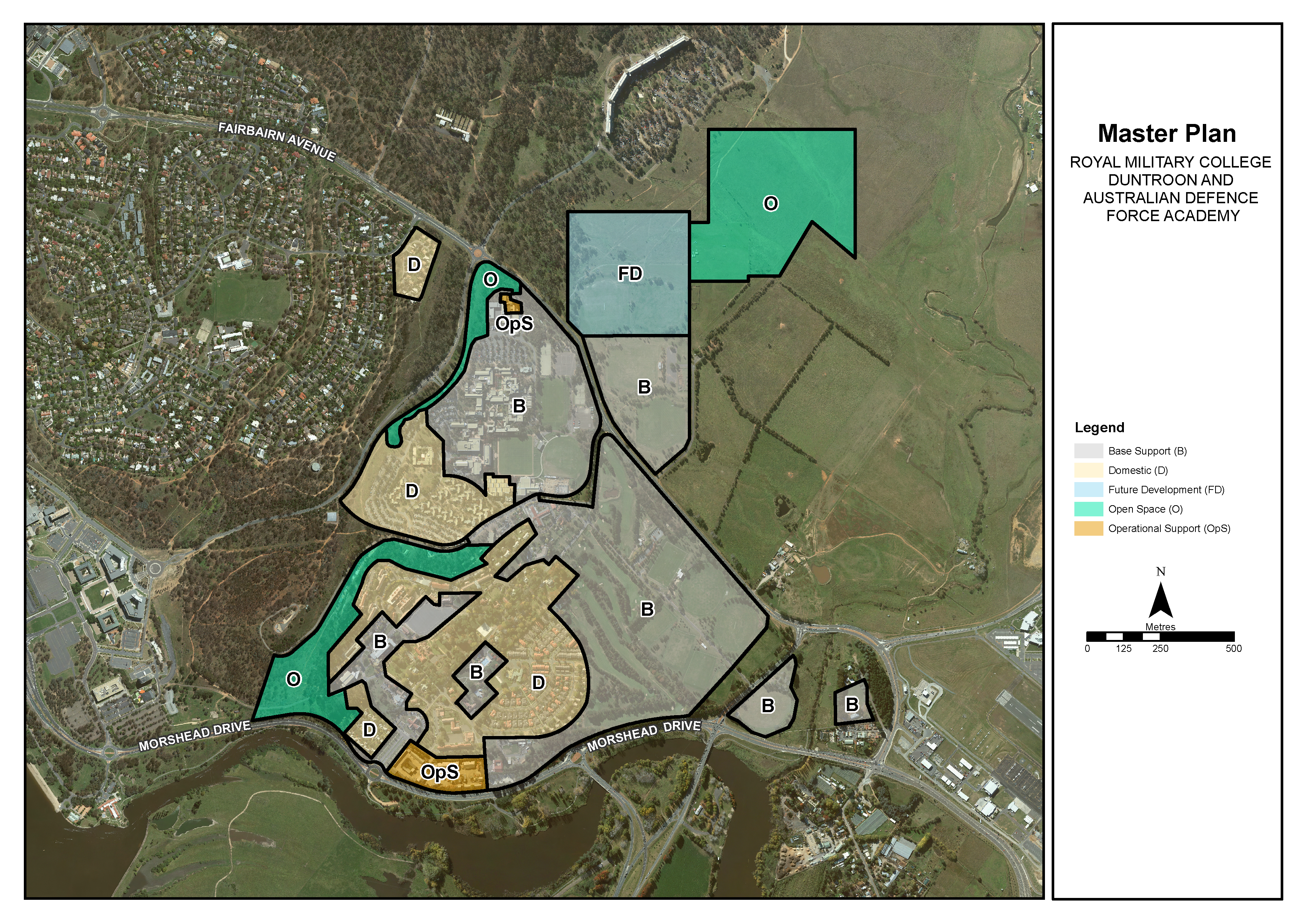 Figure 103 - Australian Defence Force Academy and RMC Zone map