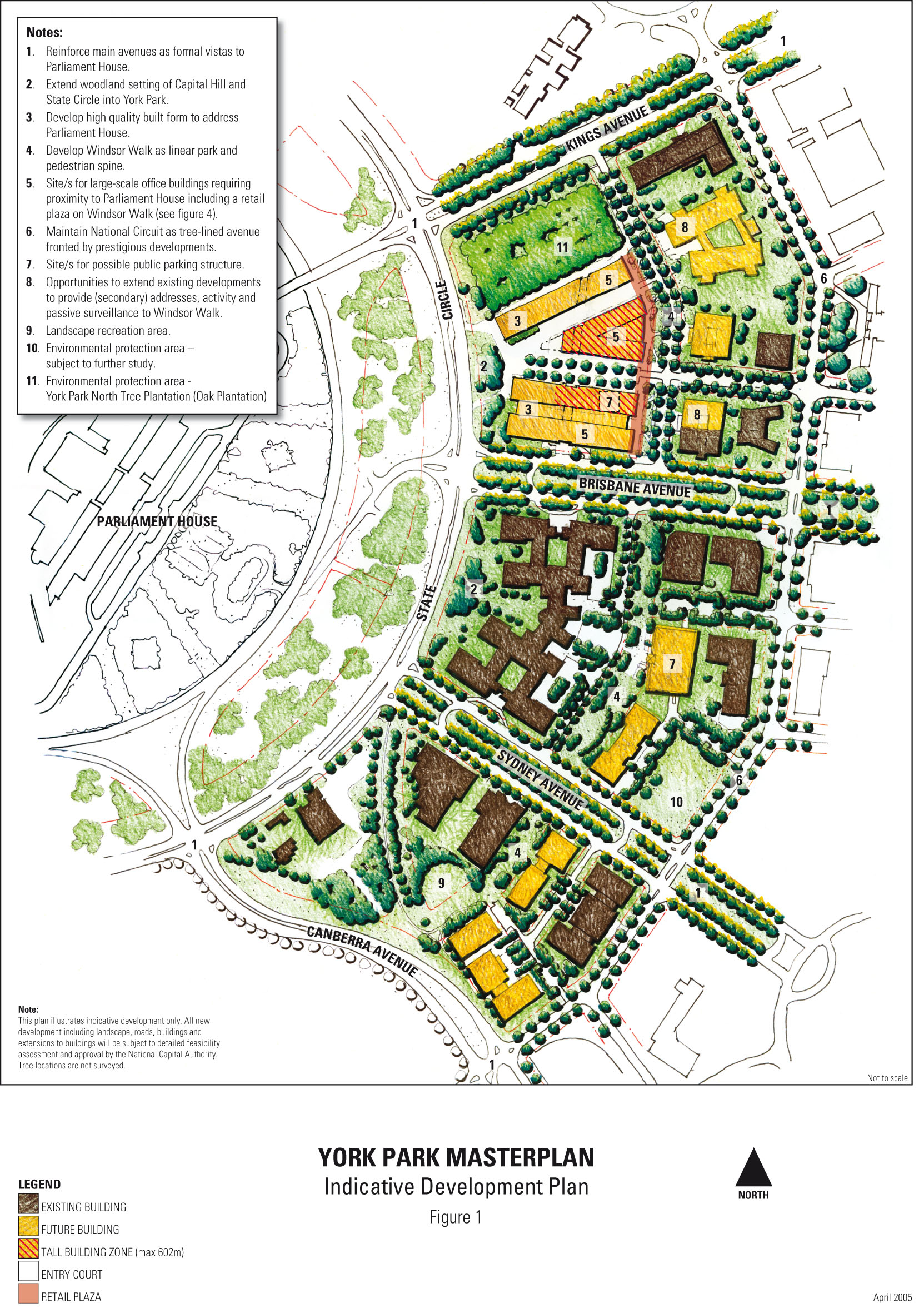 Figure 17: York Park Indicative Development Plan