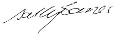 Sall Barnes Signature