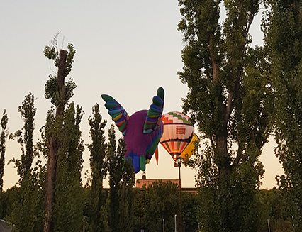 Canberra Balloon Spectacular, Parkes, 2018