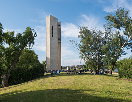 National Carillon at Aspen Island, Parkes, 2017