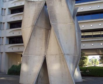 Concrete Form, Edmund Barton Building, Barton.