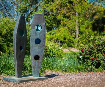 Two Figures, Rhododendron Gardens, Commonwealth Park, Parkes.