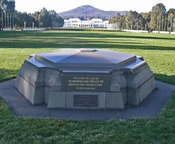 Commencement Column Foundation Stone, Parkes.