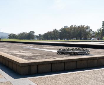 Photo of empty fountain